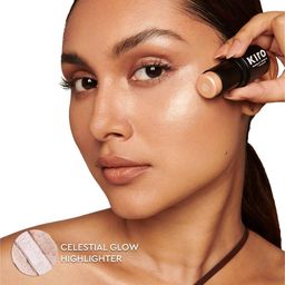 Kiro Wonder Wand Multi-Stick - Celestial Glow, 7.5g | 3-in-1 Stick - Highlighter, Eyeshadow & Lip Tint | Weightless & Long-Lasting | Rosehip, Avocado & Moringa Oil | Hydrating with Glowing Core image 5