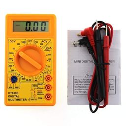 GILHOT Digital Multimeter LCD AC DC Measuring Voltage Current for home use. Campus Component Voltage Ampere Ohm Tester, Electronic Tester Digital Multimeter (Yellow 2000 Counts) image 5