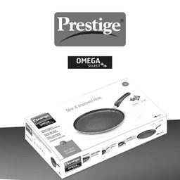 Prestige Omega Select Plus 27.5cm Non-Stick Omni Tawa |Induction Base |Gas & Induction Compatible| Metal Spoon Friendly | Sturdy Handles image 5