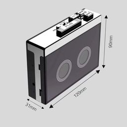 Walkman Cassette Player FM Radio Retro Style Walkman for Language Learning | Consumer Electronics | Portable Audio & Headphones | Personal Cassette Players image 5