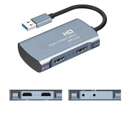 Etzin Audio Video Capture Card 4K 1080P USB 3.0 HDMI Game Capture Card Recorder Device 1080P Video Reliable Streaming Adapter for PC (USB-3.0-4K-Loop) image 2