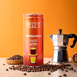 REGEN Vietnamese Coffee – Refreshing Ready-to-Drink Flavoured Milk Coffee, 250 ml Can image 5