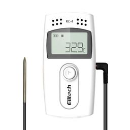 elitech RC-4HC USB Temperature and Humidity Data Logger Recorder Monitor with LCD Display with Calibration Certificate and 3 Months Warranty image 1
