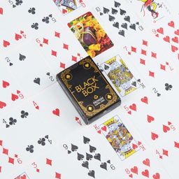 Black Box Premium Plastic Playing Card Game, Bridge Size, Regular Index, Pack Of 3 For Adult image 5