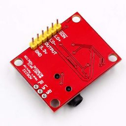 INVENTO ECG Module AD8232 ECG Measurement Pulse Heart ECG Monitoring Sensor Module kit for R3 image 3