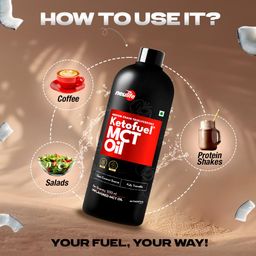 Neulife Ketofuel Pure MCT Oil – Natural Source of Energy and Focus | Traceable Coconut Source for a Balanced Lifestyle, Ideal for Daily Wellness, Keto, and Low-Carb Routines – 500ml Unflavored image 4