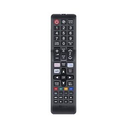 7 seven 7SEVEN® Compatible with Samsung tv Remote Control Universal Suitable for LCD LED OLED QLED UHD HD Plasma 3D Smart Hub Television with Hotkeys - Match Remotes Keys Exactly with Existing Remote image 1