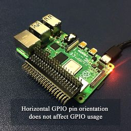 GeeekPi Micro Connectors Raspberry Pi 40-pin GPIO 1 to 2 Expansion Board 2 x 20-pin Strip Dual Male Header Double Row Straight GPIO Connector Pin Header Compatible with Raspberry Pi(2Pack) image 2