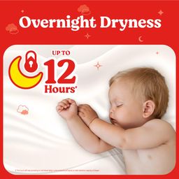 Huggies Dry Tape | Adjustable Tape Style Diapers, Small (S) Size (4-8 Kgs), Combo Pack of 68 | Up To 2X Faster Absorption, Up To 12 Hours Overnight Absorption image 3