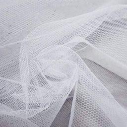 Neruti Enterprise Mosquito Net King Size Bed 8x8 Square Hanging Net Polyester White Insect Protection image 2