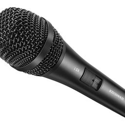 Sennheiser XS-1 Dynamic Cardioid XLR Unidirectional Microphone for Solo Vocals & Karaoke Singing, Speech and Choir Making - Black image 3