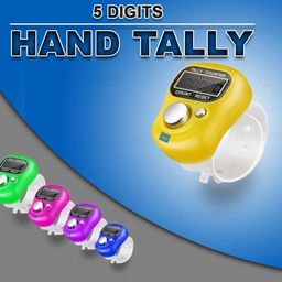 Royals Finger Tally 3pc | Digital Electronic Tally Counter | Portable Hand Finger Counting Machine | Mini Hand Tally Counter | Number Clicker for Mantra Jap image 5