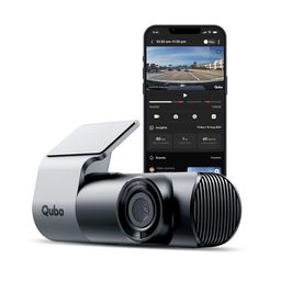 Qubo (2025 Launch) Car Dash Camera Pro 2K Resolution QHD Dash Cam from Hero Group, Made in India, USB Input, Wide Angle View, G-Sensor, WiFi, Emergency Recording, Upto 1TB SD Card Supported image 1