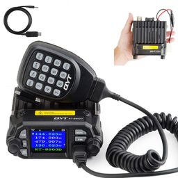 FONGHOO QYT KT-8900D Dual Band Mini Car Radio Mobile Transceiver VHF UHF Compact Programming Cable image 1