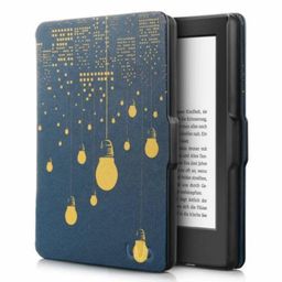 moca for Kindle Paperwhite 1 2 3 case cover. Premium SmartShell Lightest Thinnest Protective Protective PU Leather flip with (Auto Wake/Sleep) Flip Case Cover for Amazon Kindle Paperwhite 6" inch Display 2012 2013 2014 2015 & 2016 New 300 PPI Versions Flip Cover Case (City Lights) image 1