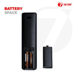 7 seven 7SEVEN® Compatible with Hisense Tv Remote Control for Smart Android 4K LED UHD Tv and Replacement for Original Erf3r69h Model Remotes Control - Non Voice Command No Google Assistance image 3