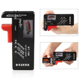 MOSHTU Battery Tester Universal Needle Type Battery Tester Volt Battery Checker for AA AAA C D 9V 1.5V Cell and Button Cell Batteries image 2