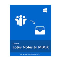 SysTools Lotus Notes to MBOX Converter (Email Delivery-No CD) image 1