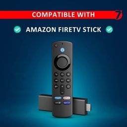 Remote Control Compatible with Amazon Alexa Voice Fire TV Stick (3rd Generation) Firestick Third Gen Bluetooth Remote Control by Tech Vibes image 2