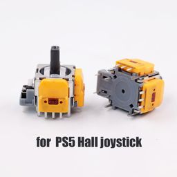nslikey 2PCS Hall Effect 3D Analog Sensor Joystick Module Replacement for Sony PS5 Analog Sensor Potentiometer Color Yellow image 3