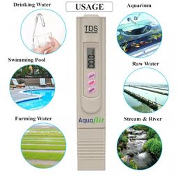 aquaflit Aquaflit's Digital TDS Meter | Water Temperature Tester | Water Quality Tester | With Leather case | With Advanced Microprocessor Technology | For Testing (TDS) Total Dissolved Solid of Water image 4
