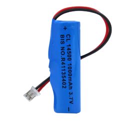 kp original battery KP Original 14500 3.7v 1000mAh Rechargeable Battery (with Connector) for Bluetooth, Speaker, Headset, Robotics,DIY Projects 1000 mah image 1