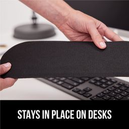 Gorilla Grip Soft Gel Memory Foam Ergonomic Wrist Rest, Slip Resistant, Comfortable Keyboard and Mouse Pad Cushion Set, Typing Pain Relief, Support for Office Computer Desks, Laptops, Gaming, Black image 5