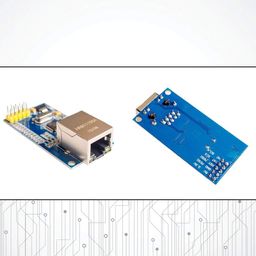 W5500 Ethernet Network Module 2-Pack SPI to TCP/IP Interface Board with Built-in PHY Chip 32KB Buffer for UNO Rduino Compatible Internet Connectivity Embedded IoT Projects image 4
