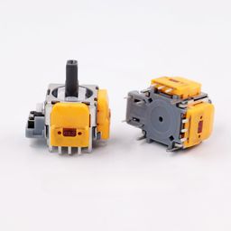 nslikey 2PCS Hall Effect 3D Analog Sensor Joystick Module Replacement for Sony PS5 Analog Sensor Potentiometer Color Yellow image 1