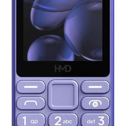 HMD 110 4G Keypad Phone with YouTube, Built-in Scan & Pay UPI App, Rear Camera, Long-Lasting Battery, Type - C, Wireless FM Radio | Blue image 2