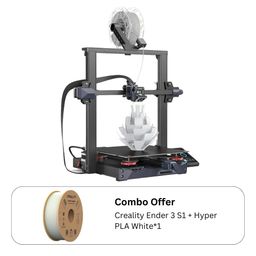 3IDEA CR Ender-3 S1 3D Printer + Hyper Series PLA 3D Printing Filament (White) - Combo Offer image 1