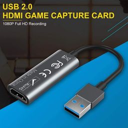 RuhZa HDMI Capture Card, Audio Video Capture Card HDMI to USB3.0, 1080P 30fps High Definition Acquisition, Record via DSLR/Camcorder/Action Cam, for Gaming, Streaming, Teaching, Live Broadcasting image 4