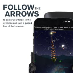 Celestron – StarSense Explorer 130mm Tabletop Dobsonian Smartphone App-Enabled Telescope – Works with StarSense App to Help You Find Nebulae, Planets & More – iPhone/Android Compatible image 3