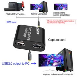 LEADNOVO Video HDMI Capture Card with Loop Out, 4K HD 1080P 60FPS USB 2.0 Capture Card for Live Streaming Broadcasting Video Recording for PS3/4, Xbox One & Xbox 360, Switch, DSLR, Camcorders image 3