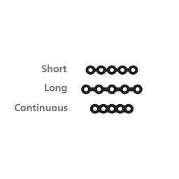 InstruDent E-Chain – White | Latex-Free Orthodontic Power Chain | Continuous Design | Medical Grade | High Tear Strength image 2