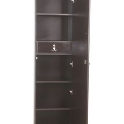 hudson mark Single Door Engineered Wood Wardrobe With Mirror And Drawer image 2