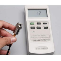 Electronic Vibration Meter (Range: Velocity: 200 mm/s : 0.5 to 199.9 mm/s) for Industrial Vibration Monitoring with Vibration Sensor Along with Calibration Certificate by Model: VB-8201HA image 3