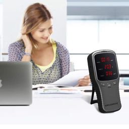smiledrive SMILEDRIVE® Portable Air Quality Pollution Meter Detector for Formaldehyde PM 1/2.5/10, TVOC, HCHO-Indoor & Outdoor Use image 3