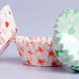 Royals Fancy Color Muffin Paper Cups, 300 Pieces, Multicolor image 3