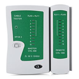 ELECTRO WOLF RJ11 RJ45 Network LAN Cable Tester With LED Indicators Tool for Internet Broadband Connection (Battery Not Included) image 1