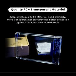 EVM 2.5" SATA SSD Casing USB 3.0 - Portable External Hard Drive/SSD Transparent Case Cover - Fast Transfer Speeds Upto 5Gbps, On-The-Go Storage & Data Backup (ESC-TP01) image 5