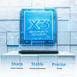 XP-Pen Deco LW 10x6 inch Graphic Tablet with Bluetooth Connectivity, Battery-Free X3 Chip Stylus and 8 Shortcut Keys Compatible with Chrome, Windows, Linux, Mac, and Android(Black) image 5