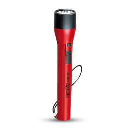 Eveready Glostar DL50 | 0.75W LED Torch | Powered by 3 AA Batteries | Super Bright White LED | 2400 Lux Output | Wide Beam & Range | Strong & Durable Plastic Body | Red image 1