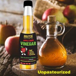 BOGATCHI Apple Cider Vinegar with Strand of Mother Vinegar |Unpasteurized, Unfiltered, Naturally Fermented, Raw | Natural Proteins, Vitamins and Good Bacteria, 500ml, Free Measuring Spoon image 5