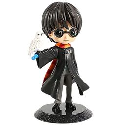 Tinion|| Harry Potter with owl Action Figure Special Edition Action Figure for Car Dashboard, Decoration, Cake, Office Desk & Study Table (Pack of 1) (Height-16cm) image 1