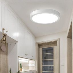 dmak multi traders D'Mak Surface Mounted LED Light for Ceiling, 22-Watt Panel Light with IP50 Dust Proof, Energy Saving White Light for Indoor Use at Home and Office, and More, Fancy Round Lights Pack of 1, Aluminium image 5