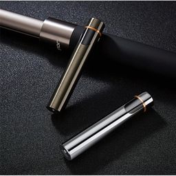 Drumstone (𝗦𝗽𝗲𝗰𝗶𝗮𝗹 𝟱 𝗬𝗲𝗮𝗿𝘀 𝗪𝗮𝗿𝗿𝗮𝗻𝘁𝘆) USB Rechargeable Electric Cigarette Lighter with On/Off Touch Sensor, Butane-Free, Flameless Design for Convenient and Safe Cigarette image 4
