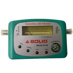 gilhot Analog DB SF-90 Multi-Functional Professional Satellite Meter with an Adjustable Button and Compass for TV DTH and Antenna Signal Finder image 1