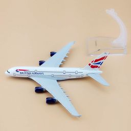 eS³kube Metal Diecast Aeroplane Scale Model for Display ONLY, Size -16 cm -1pc - (British Airways) image 3