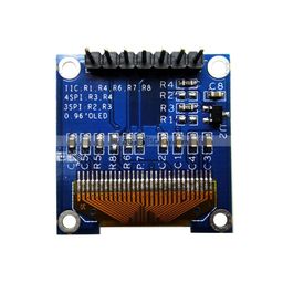 Robocraze 0.96" I2C Iic Spi Semiconductor Accessory Display with 128X64 Resolution Self- Illuminating Display 128X64 | Full Compatible with Arduino- (Pack of 1) image 4